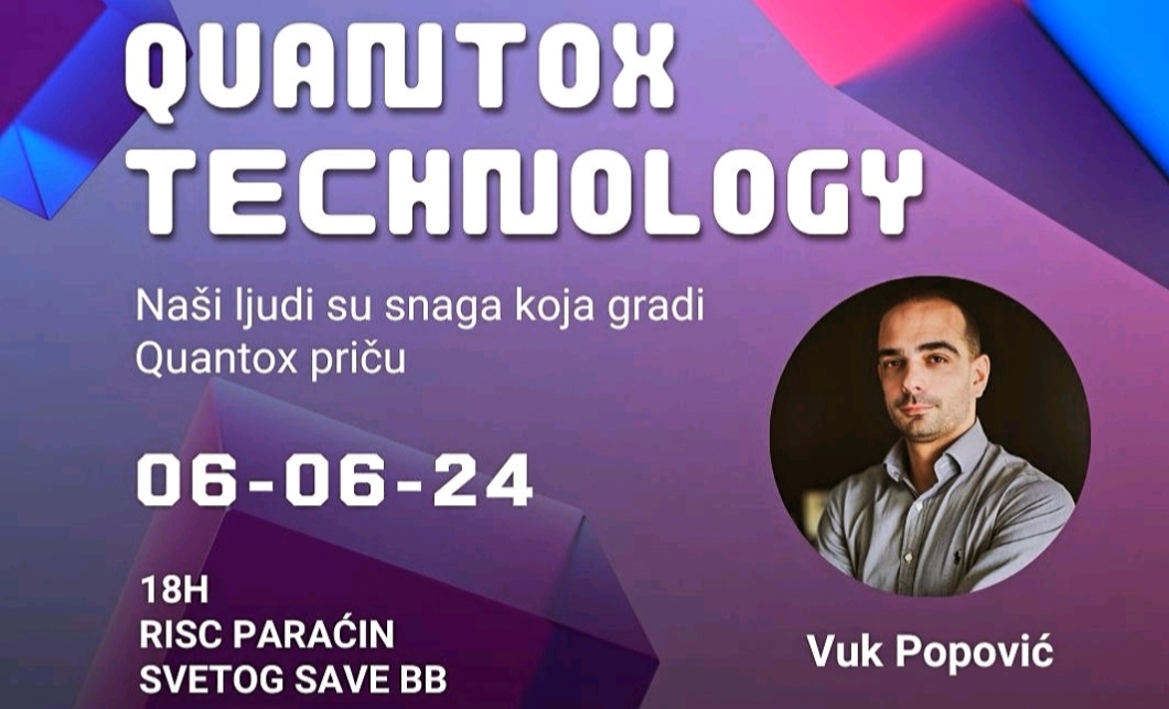 Gost RISC-a 6. juna Vuk Popović iz Quantox Technology